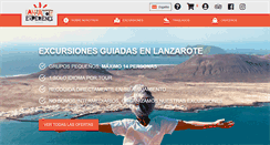 Desktop Screenshot of lanzaroteexperiencetours.com